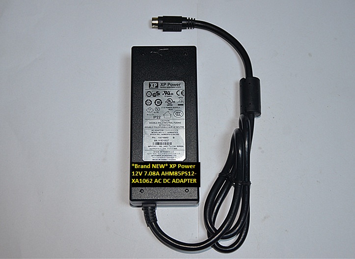 *Brand NEW* 4pin XP Power 12V 7.08A AHM85PS12-XA1062 AC DC ADAPTER